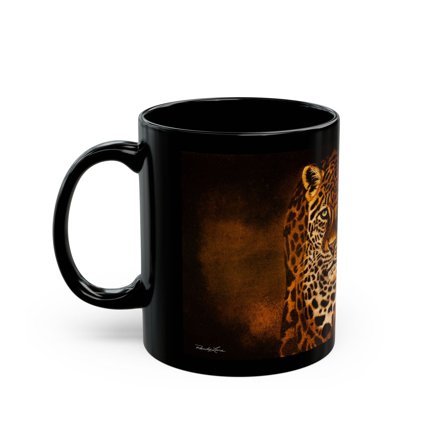 Shadow Hunter, Leopard Print Mug