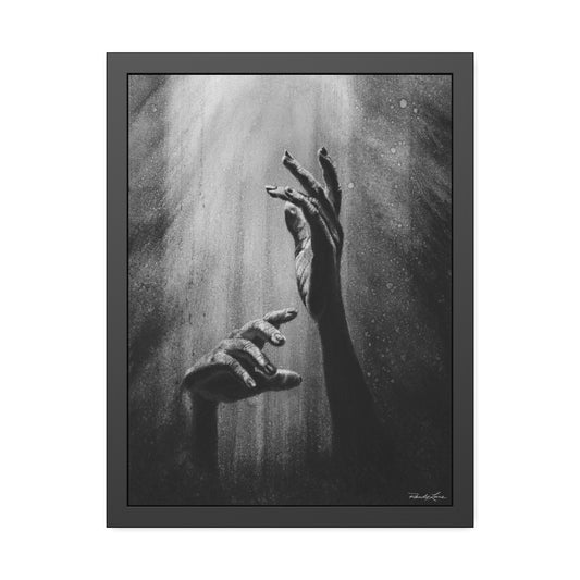 Divine Dance. Framed Fine Art Print