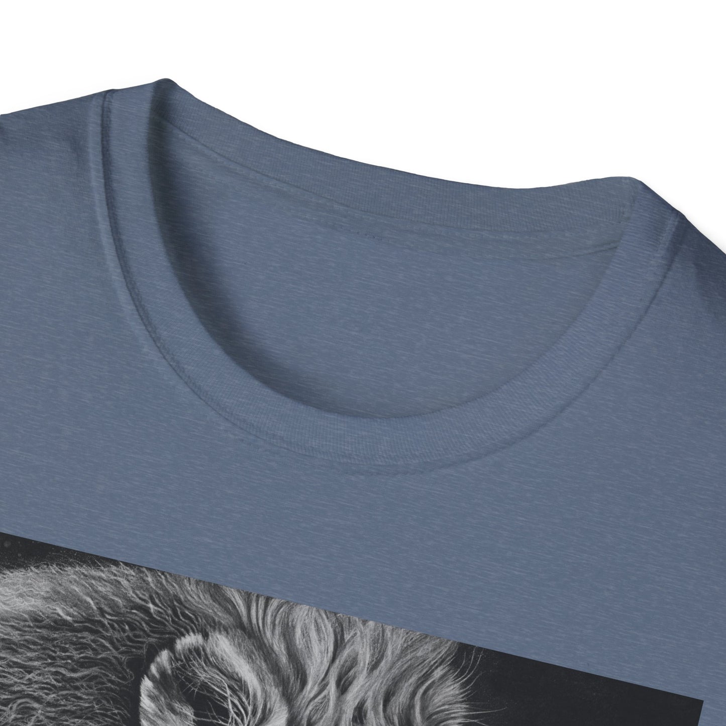 King of Cool, Lion Graphic Tee - Unisex Softstyle T-Shirt