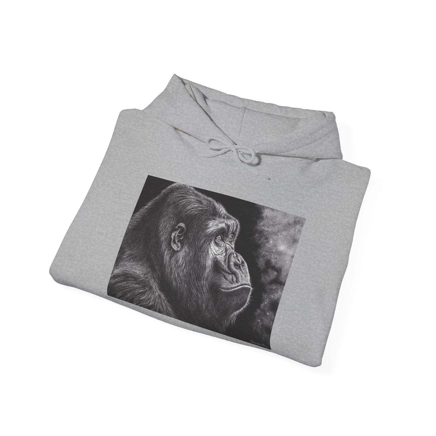 Gorilla Portrait Unisex Hoodie