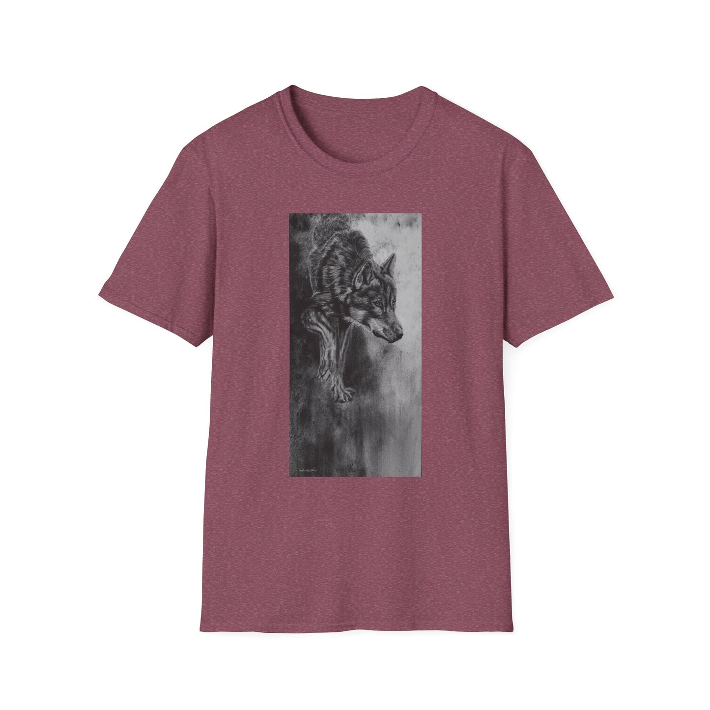 Specter, Wolf Graphic Unisex Softstyle T-Shirt