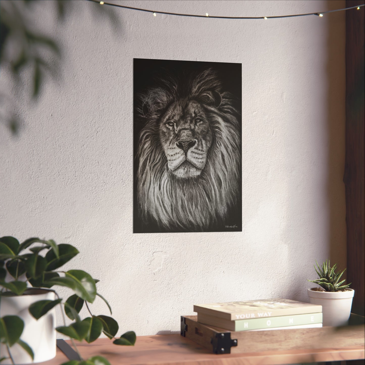 The Mane Event, Fine Art Lion Print