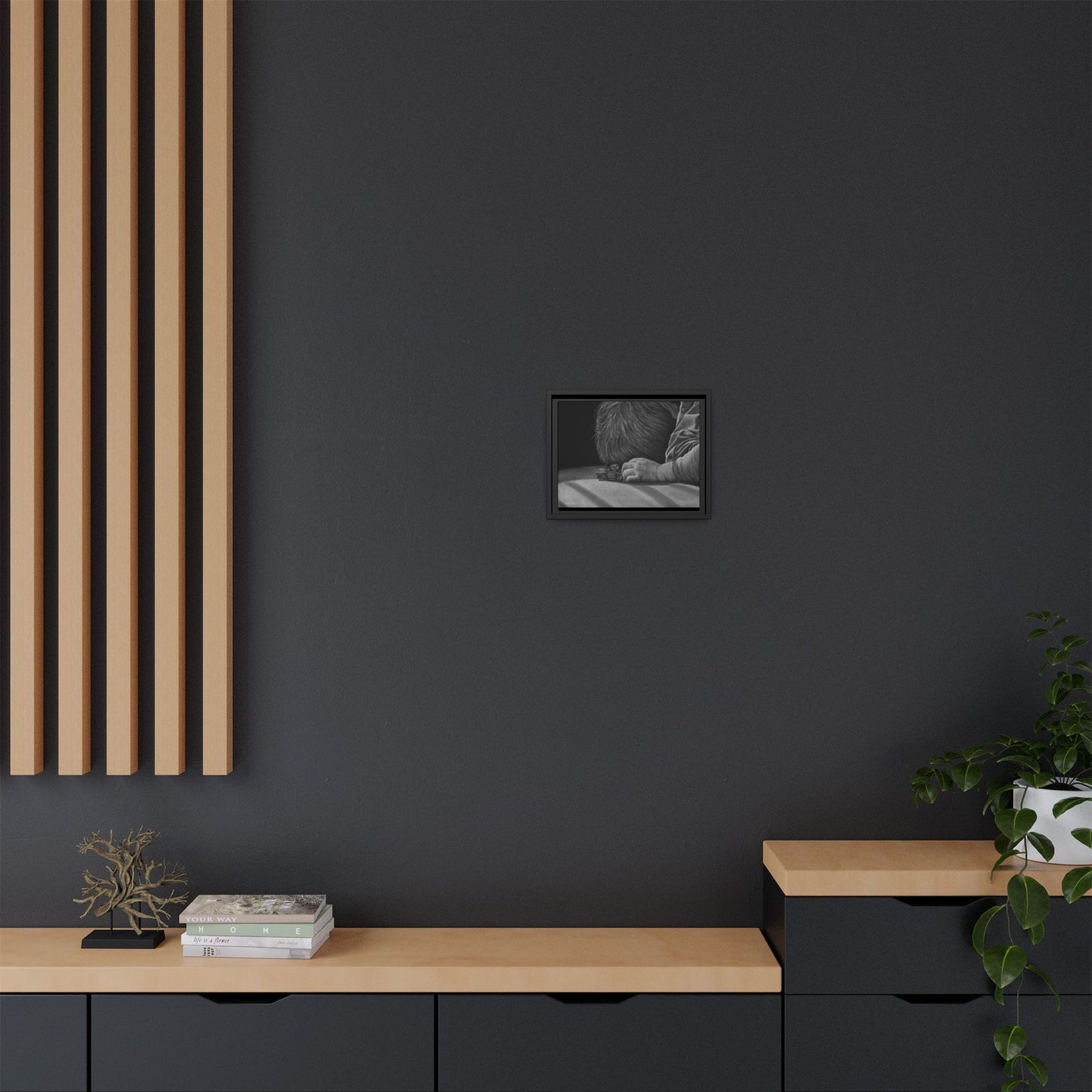The Gift, Framed Matte Canvas Wall Art
