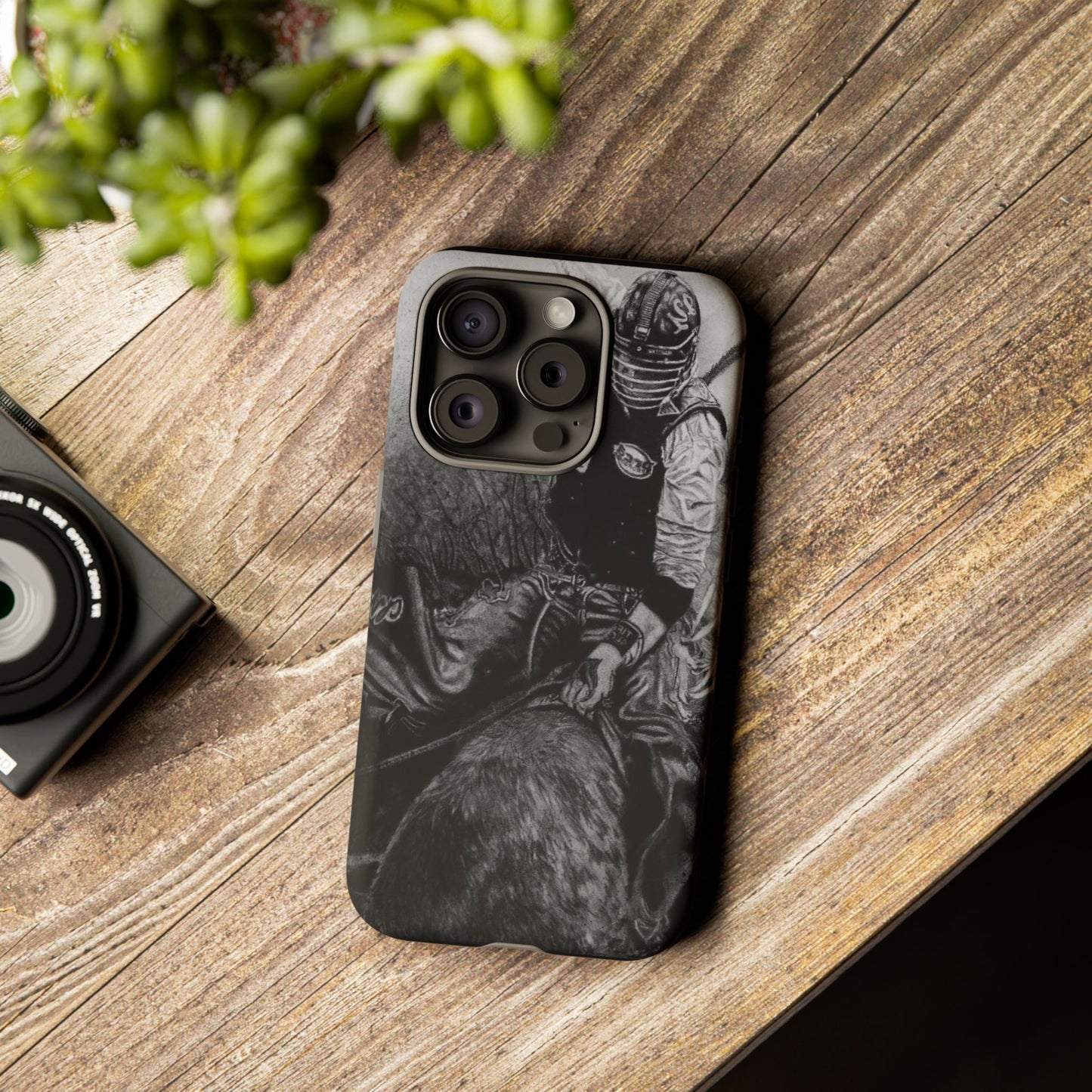 Gettin Frosty. Bull Rider Tough Cases: Durable Phone Case