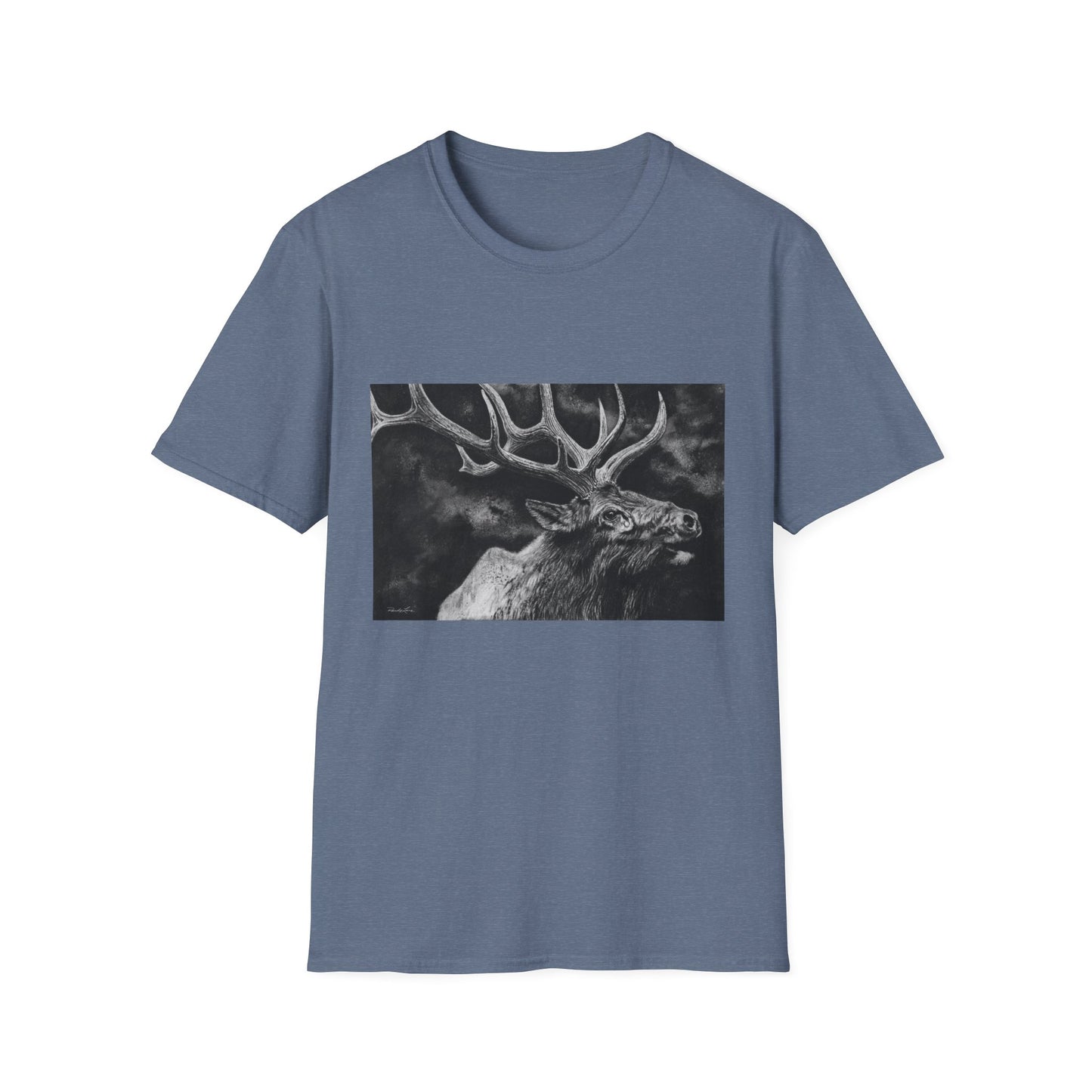 Gladiator, Elk Design Unisex Softstyle Tee