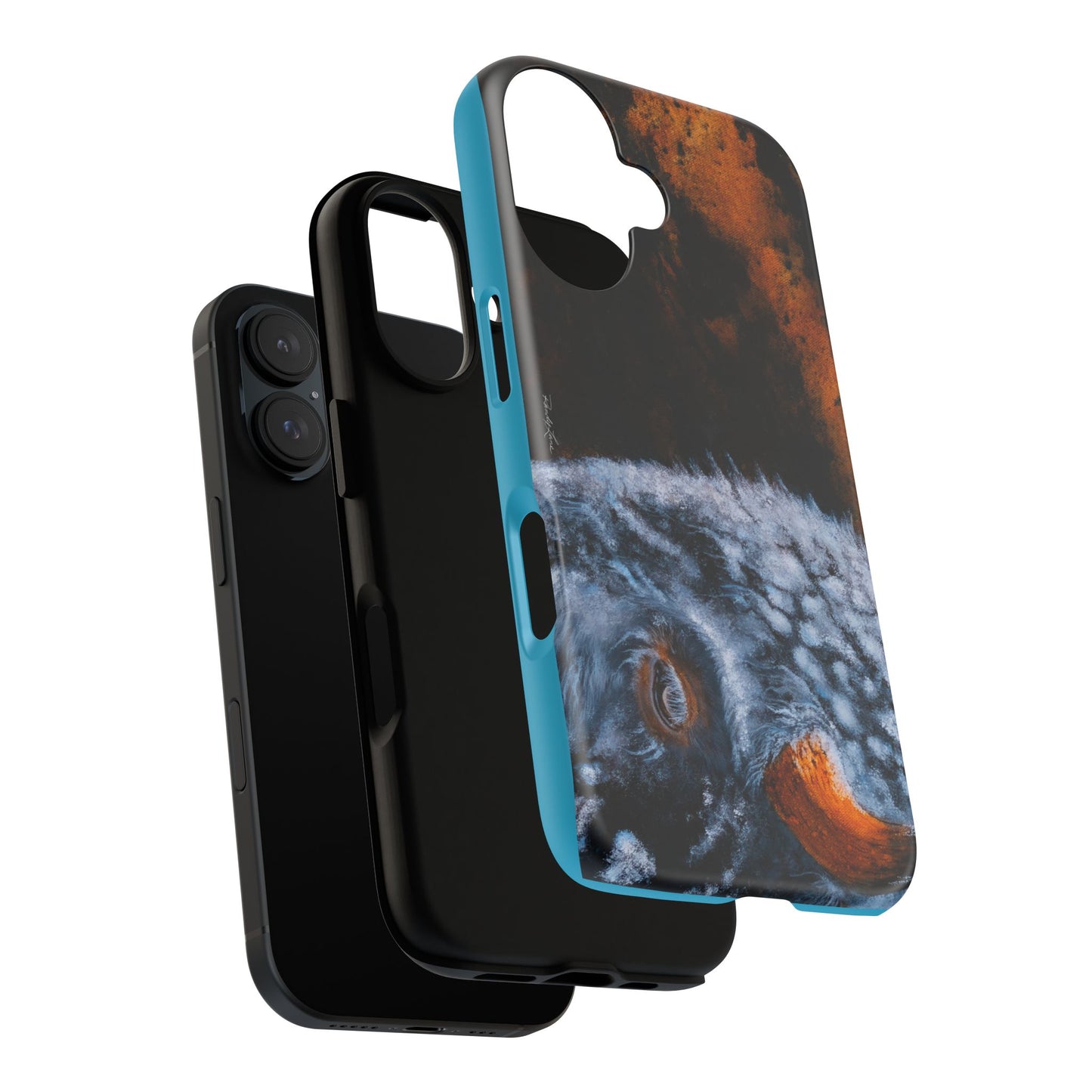 Storm Bison, Artistic Phone Case
