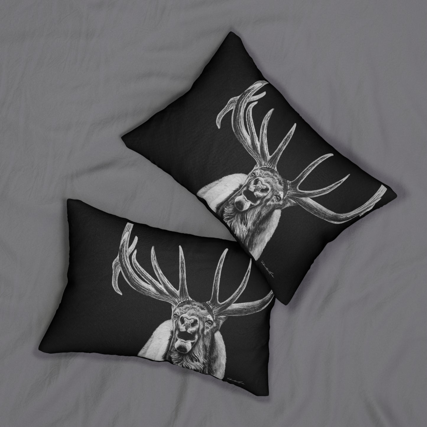 Heavy is the Crown, Elk Lumbar Pillow