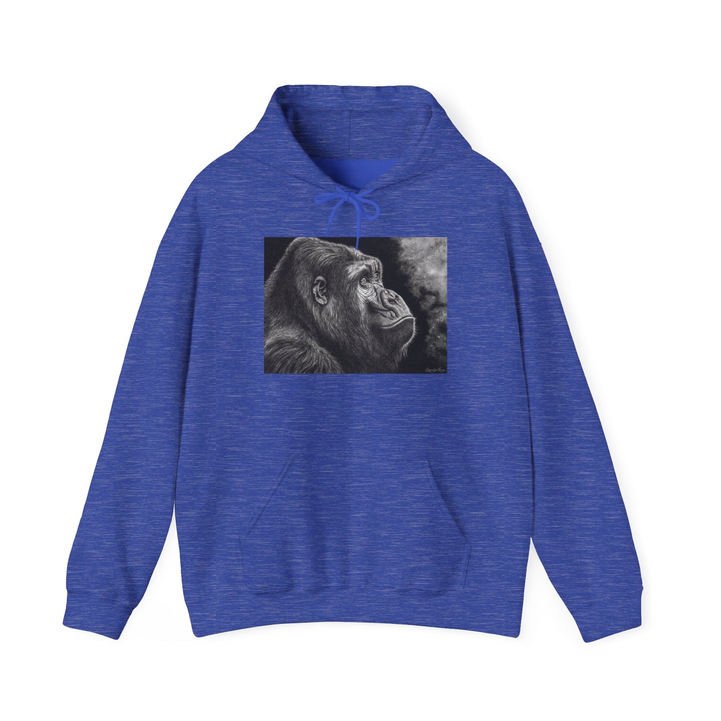 Gorilla Portrait Unisex Hoodie