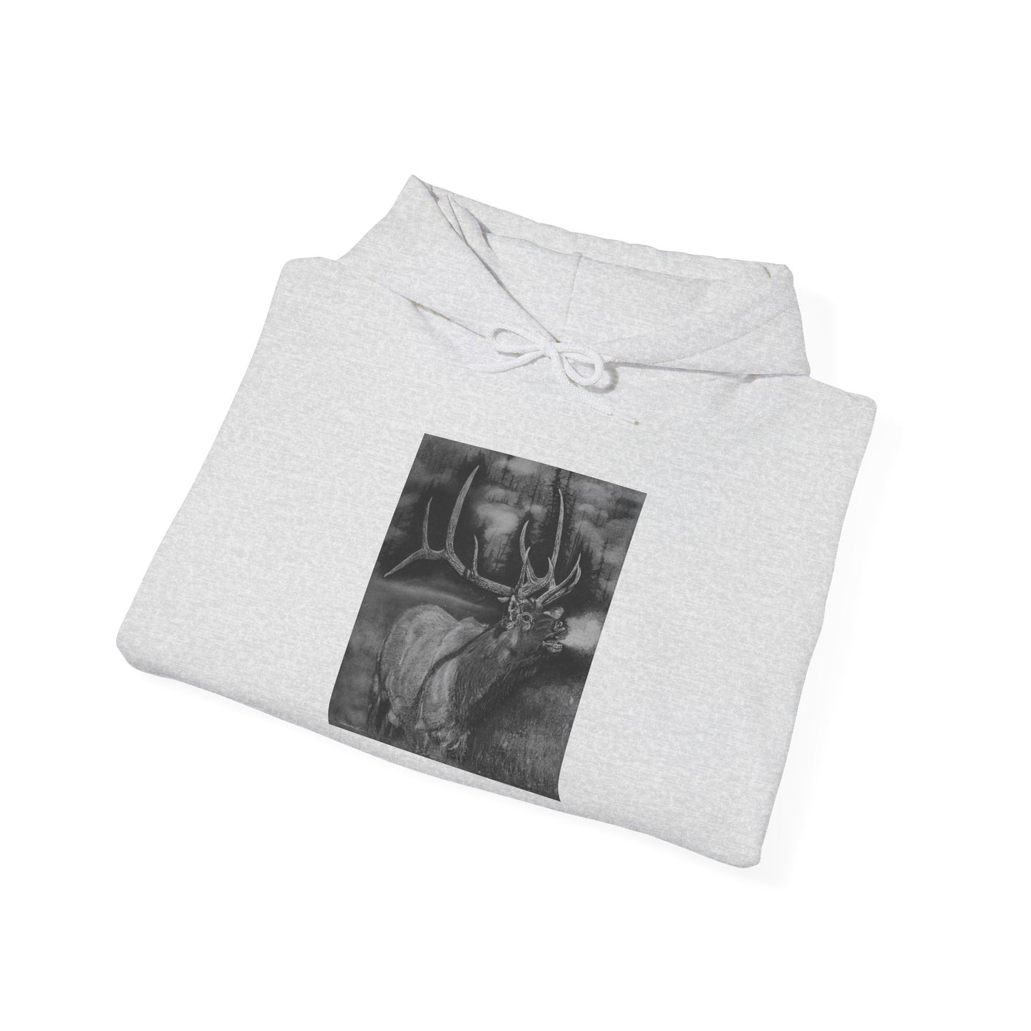 Mountain Music, Elk Unisex Hooded Sweatshirt