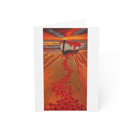 Grace Garden, Greeting Cards - Set of 1, 10, 30, 50,