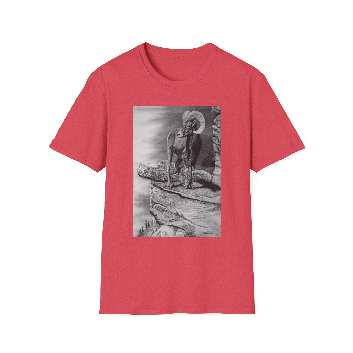 Legendary, Bighorn Sheep Unisex Softstyle Tee