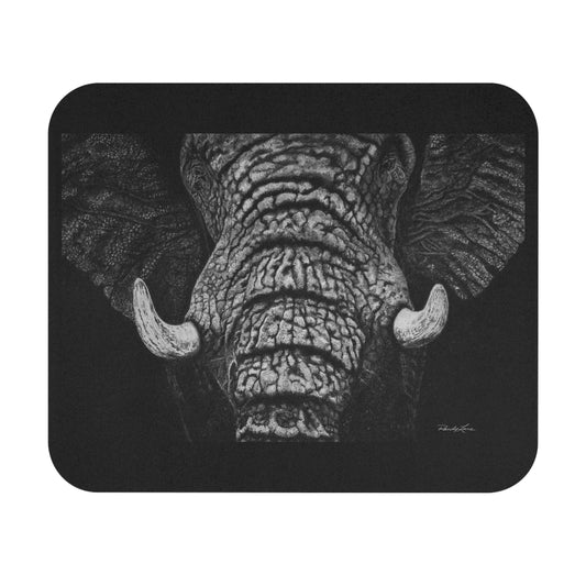 Ebony and Ivory, Elephant Design Mouse Pad