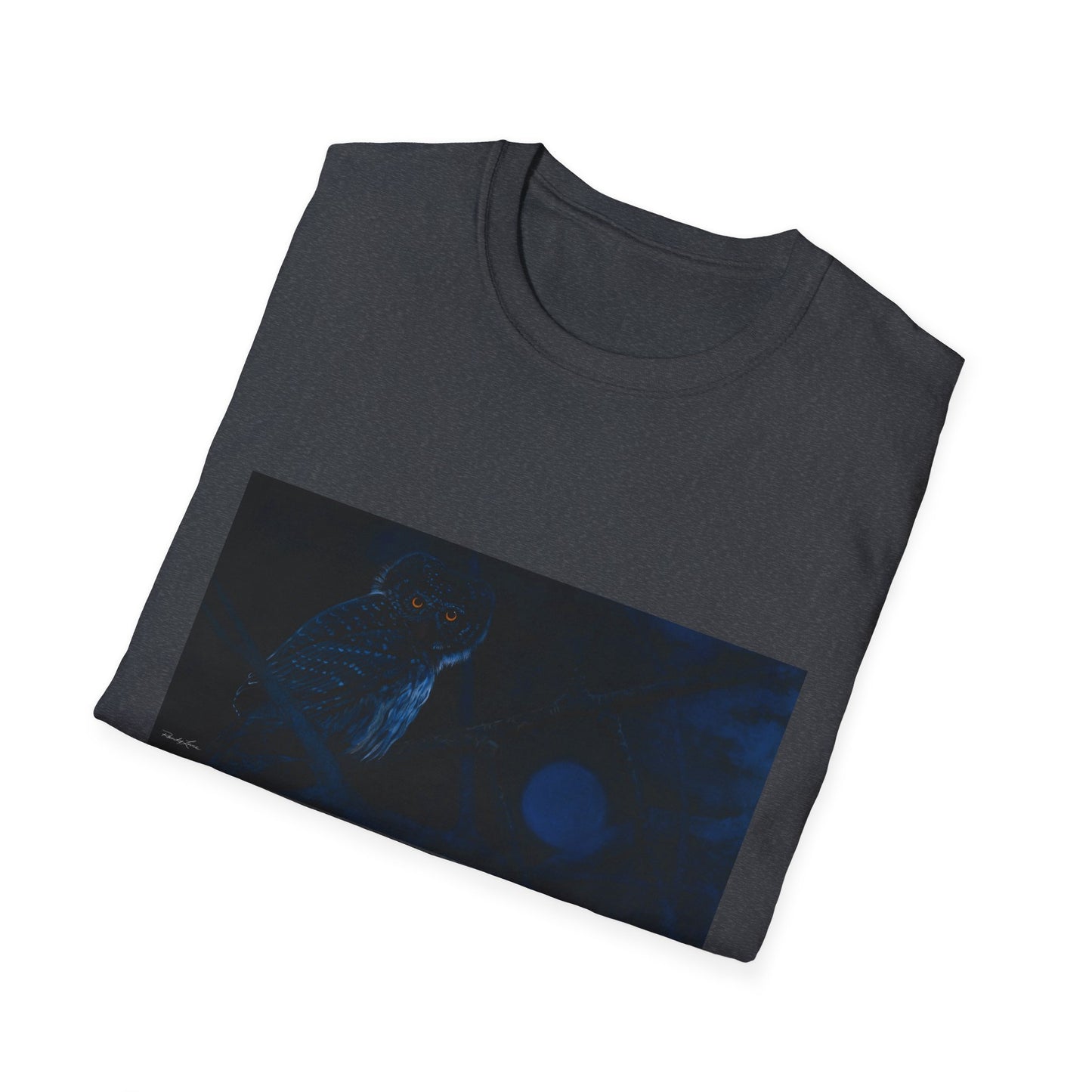 Bright Eyes, Owl theme Unisex Softstyle T-Shirt