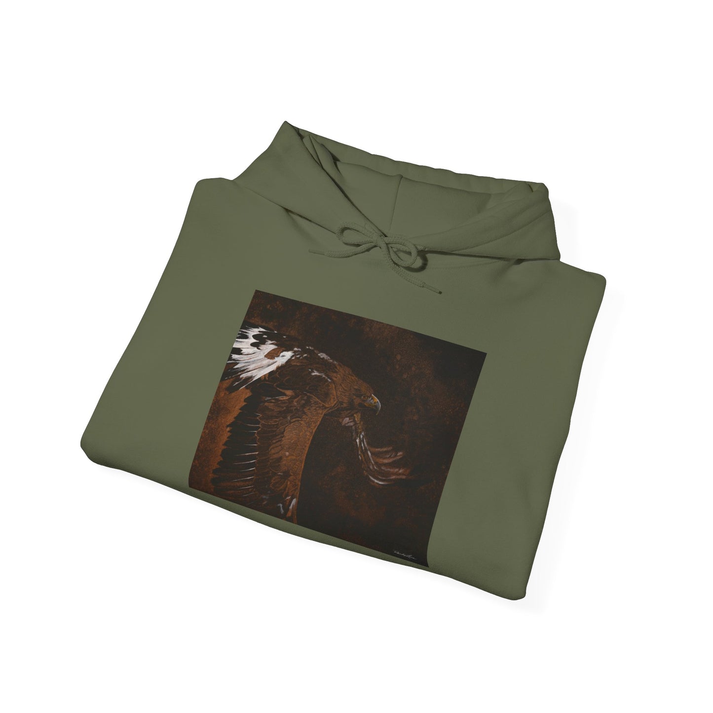 Golden Flight, Golden Eagle Graphic Hoodie Unisex Sweatshirt