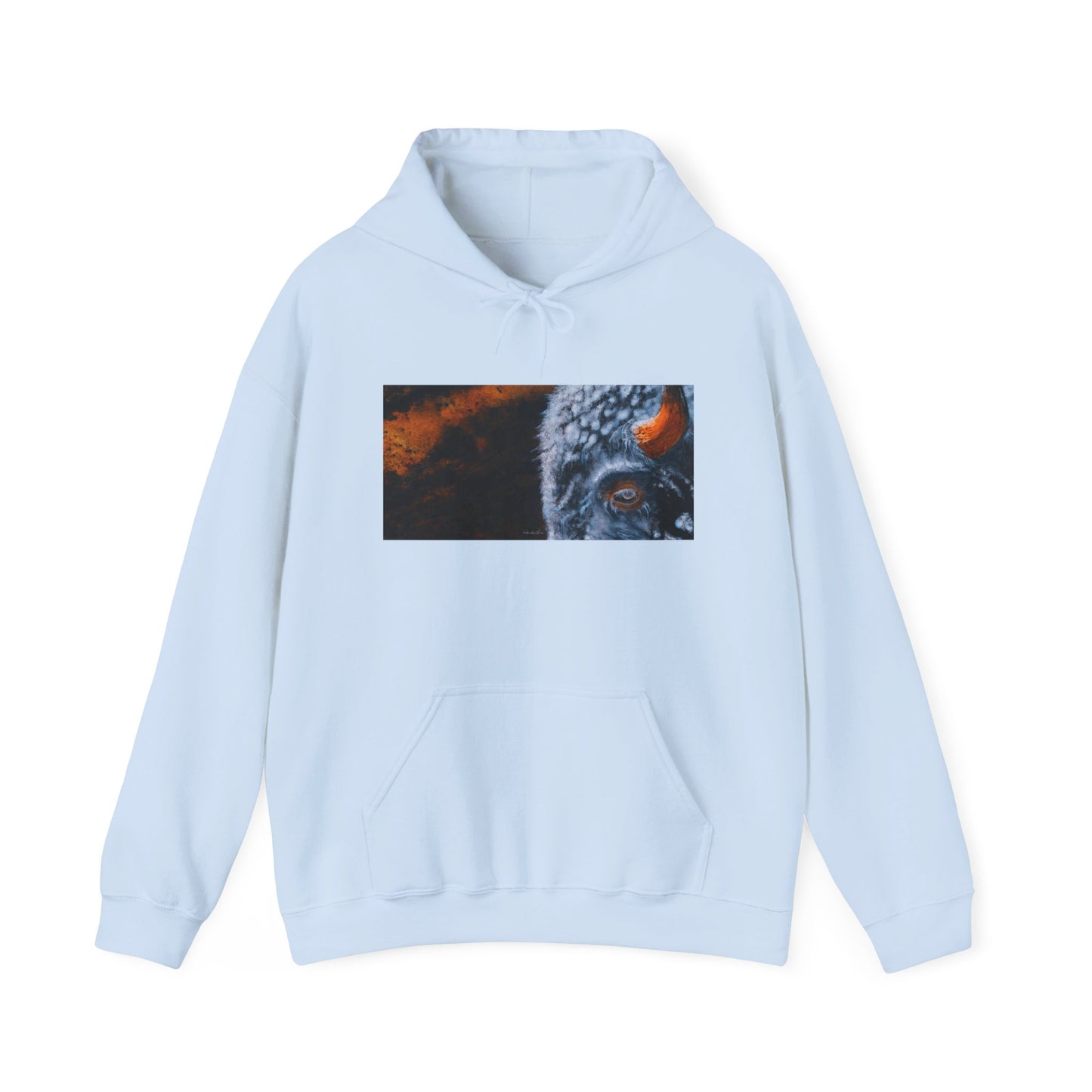 Storm Bison, Unisex Hoodie