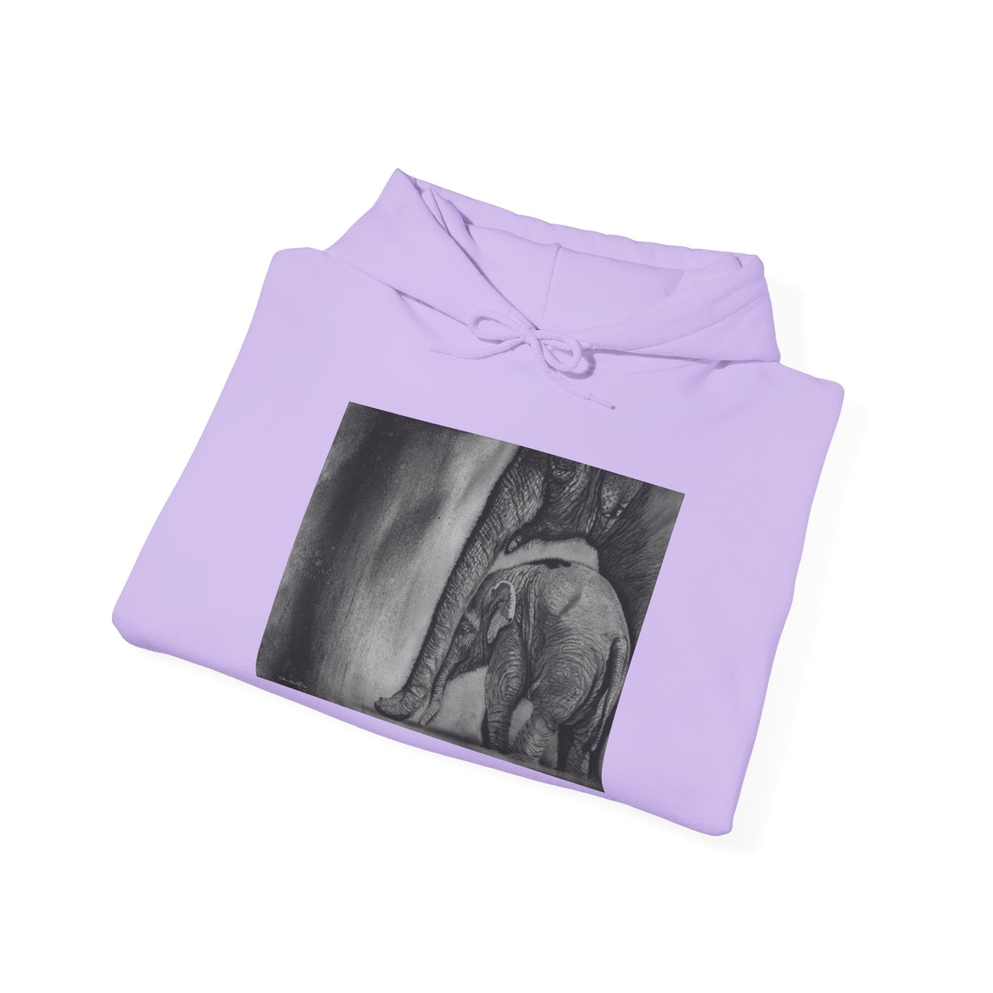 Trunks of Love, Elephant Hoodie Unisex Sweatshirt