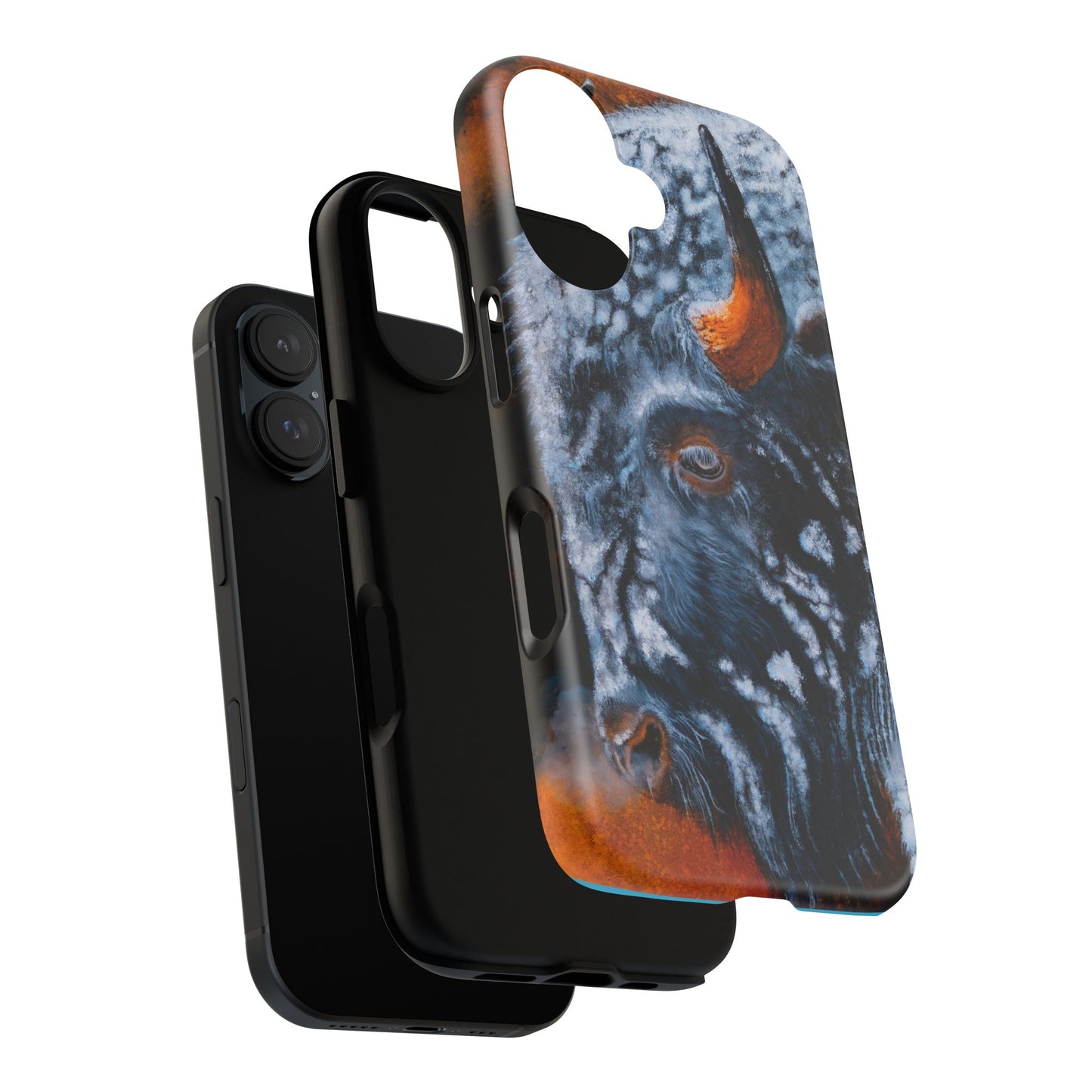 Storm Bison, Phone Case
