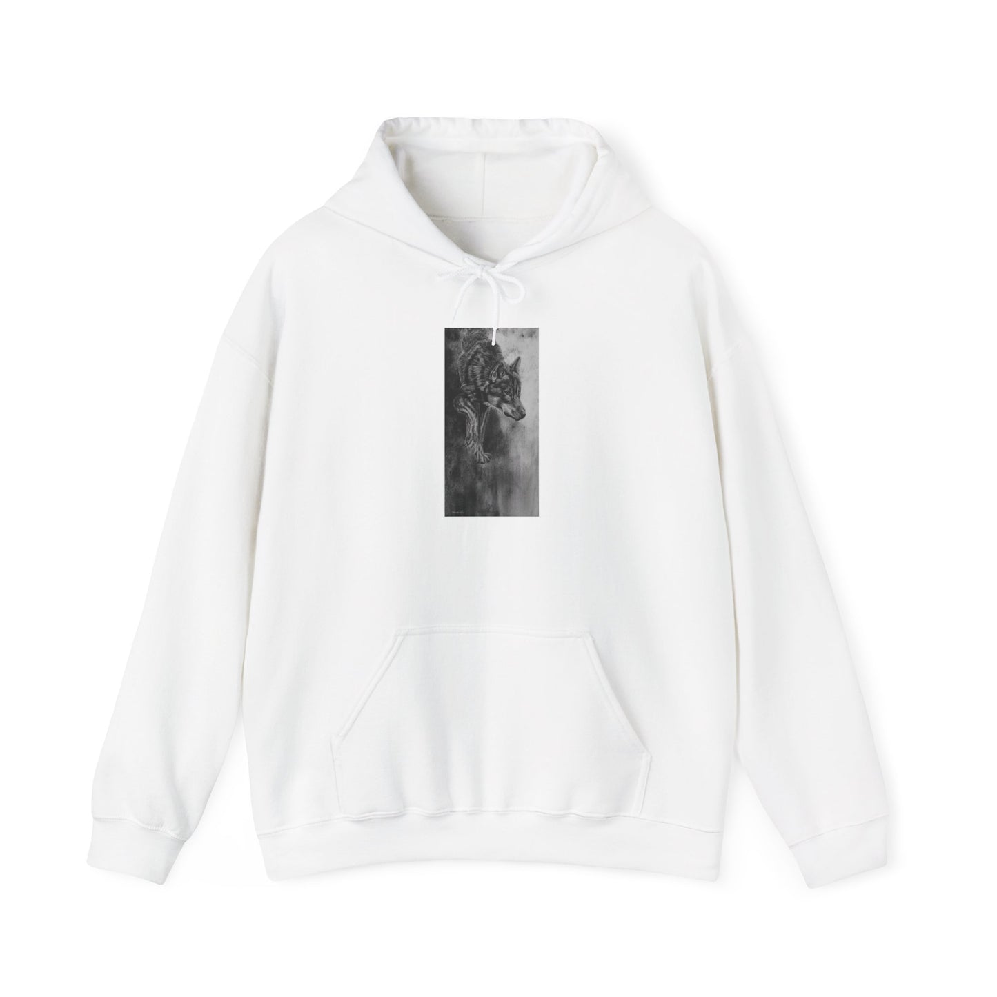 Specter, Wolf Unisex Hooded Sweatshirt