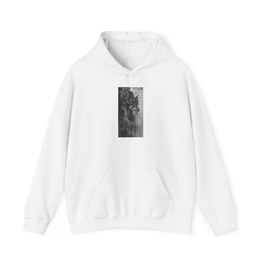 Specter, Wolf Unisex Hooded Sweatshirt