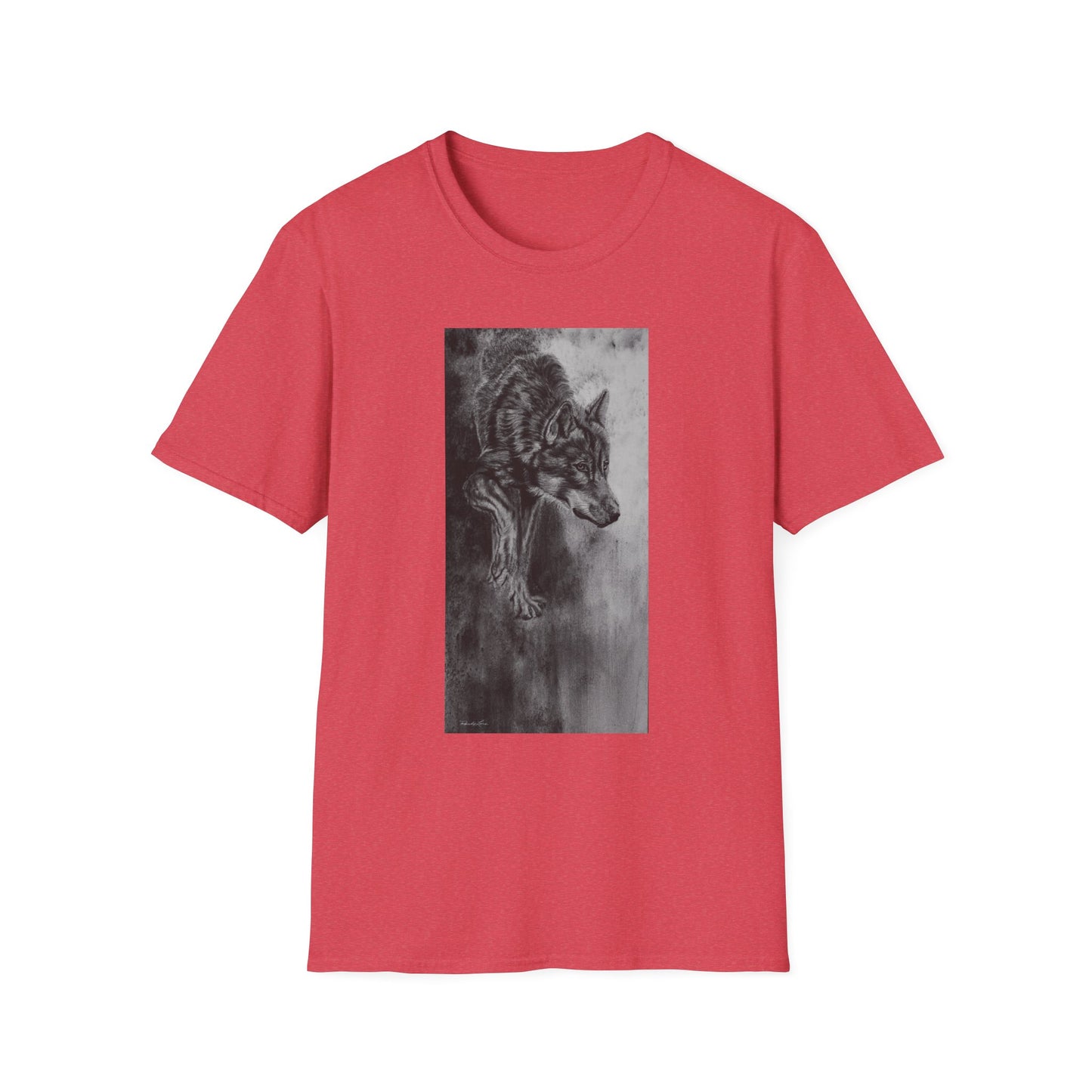 Specter, Wolf Graphic Unisex Softstyle T-Shirt