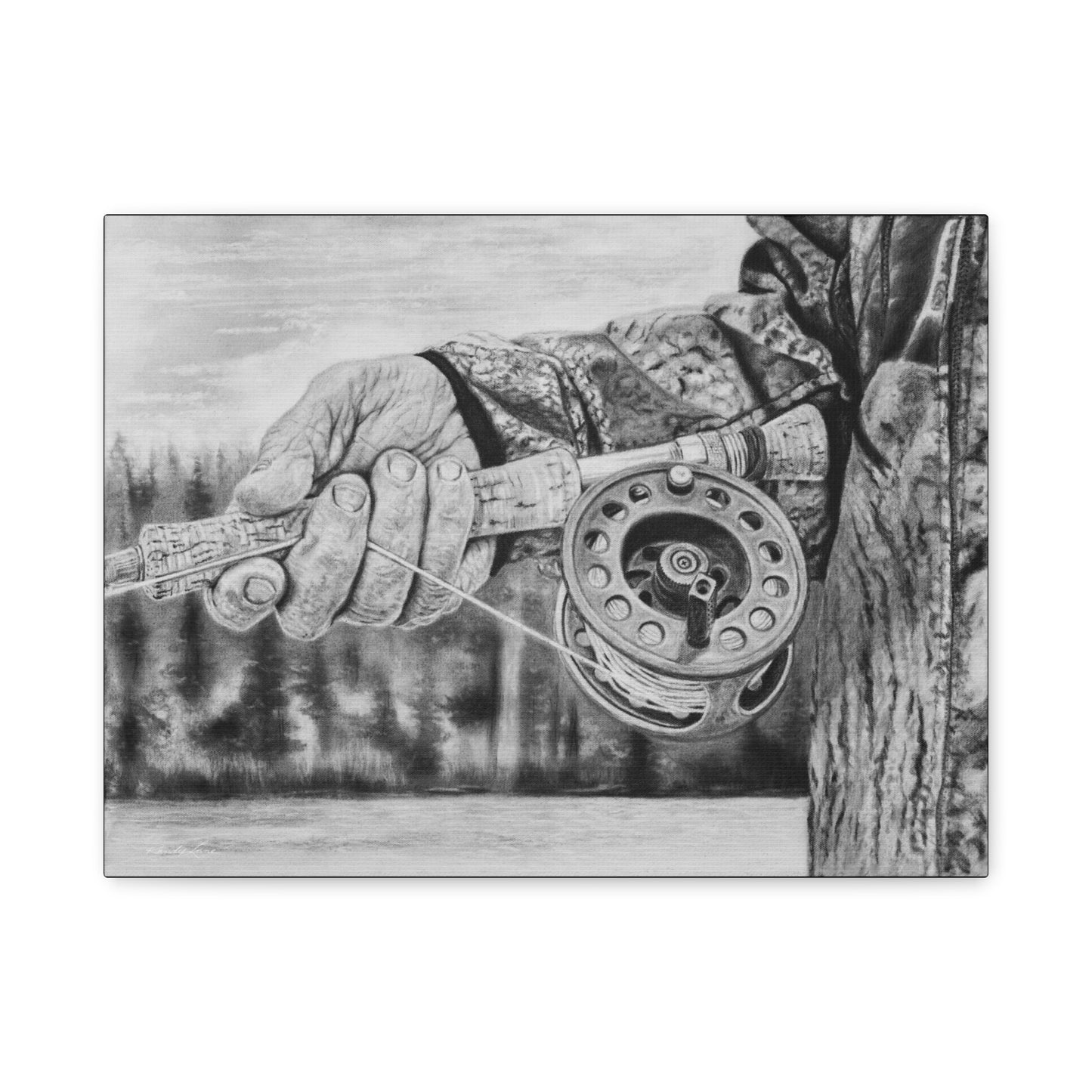 Therapy, Fishing Canvas Wall Art