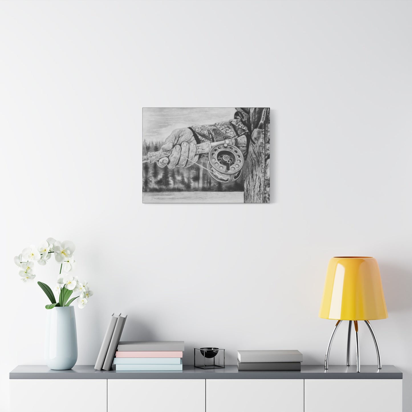 Therapy, Fishing Canvas Wall Art