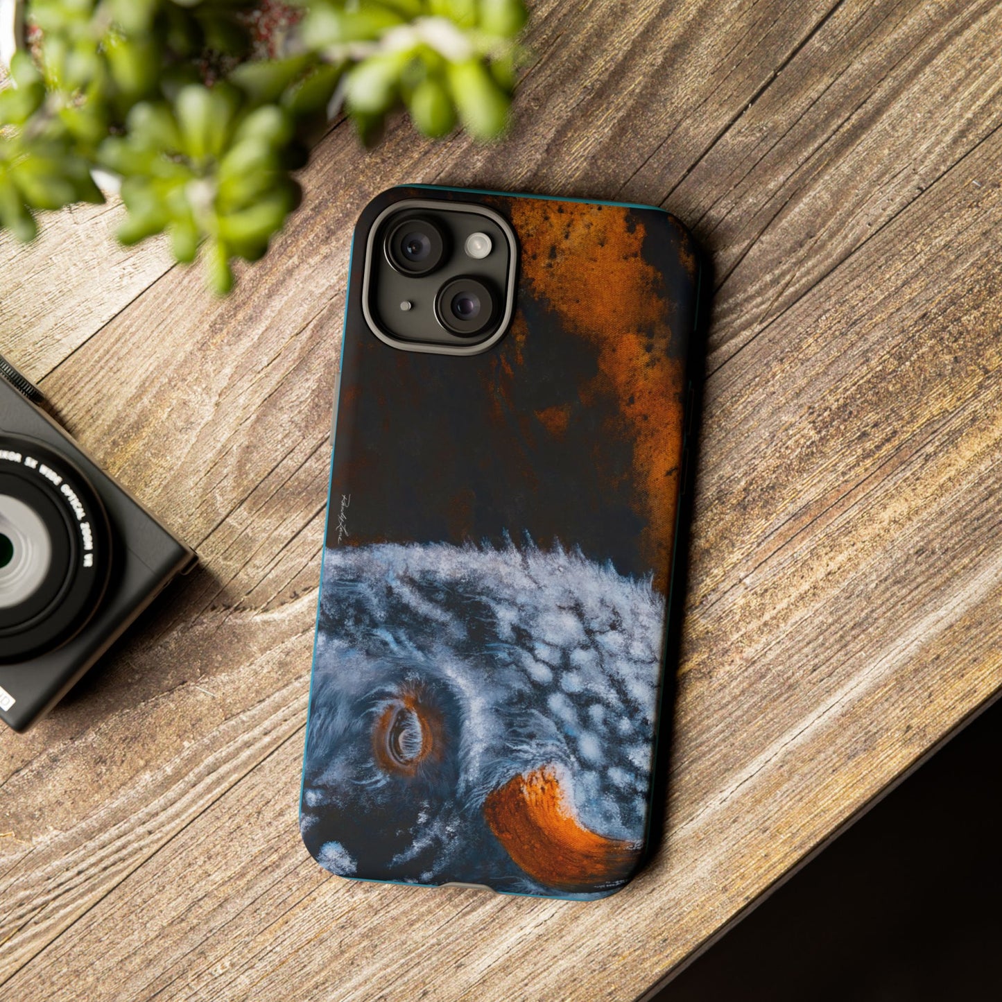 Storm Bison, Artistic Phone Case