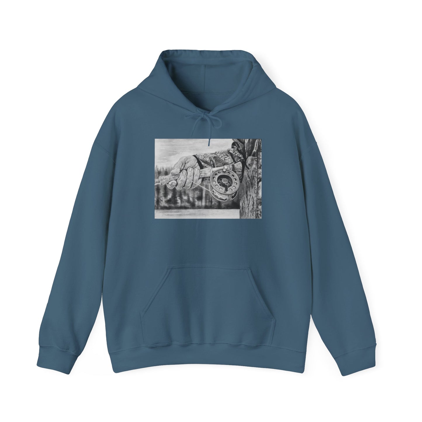 Therapy, Fly Fishing Unisex Hoodie
