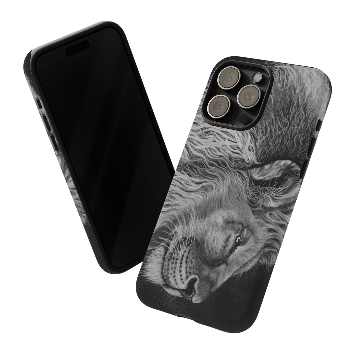 King of Cool, Lion Phone Case, Tough & Artistic Smartphone Case