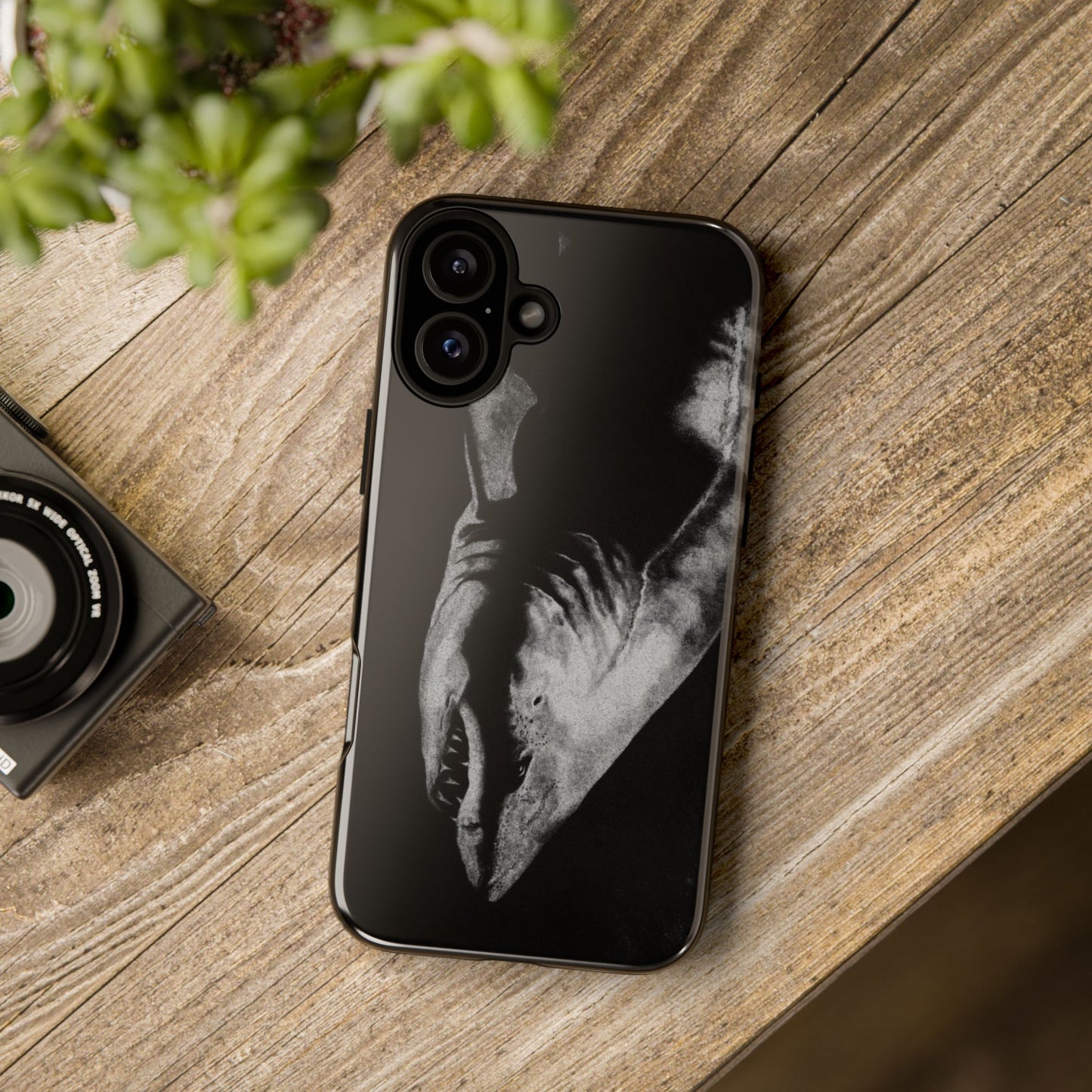 Below, Shark Phone Case