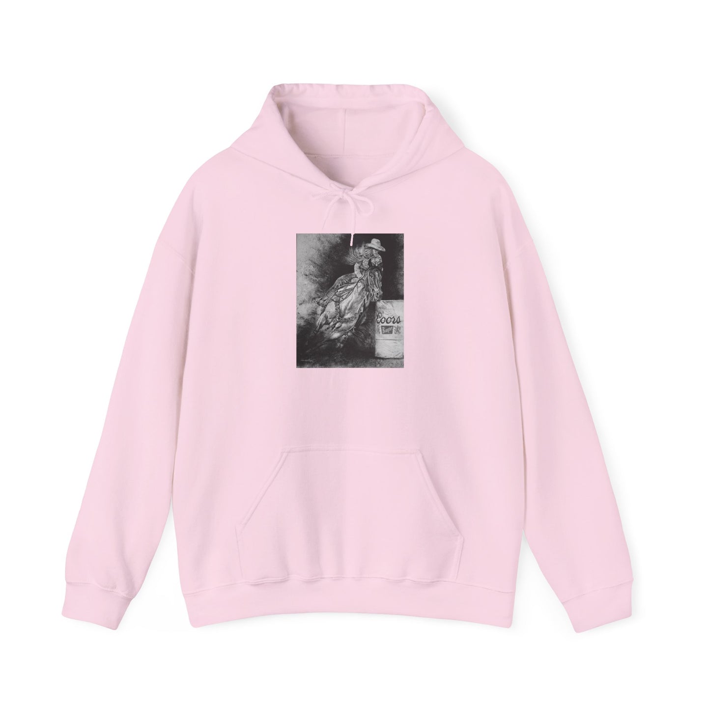 Sophie's Run. Rodeo Barrel Racer Unisex Heavy Blend™ Hooded Sweatshirt