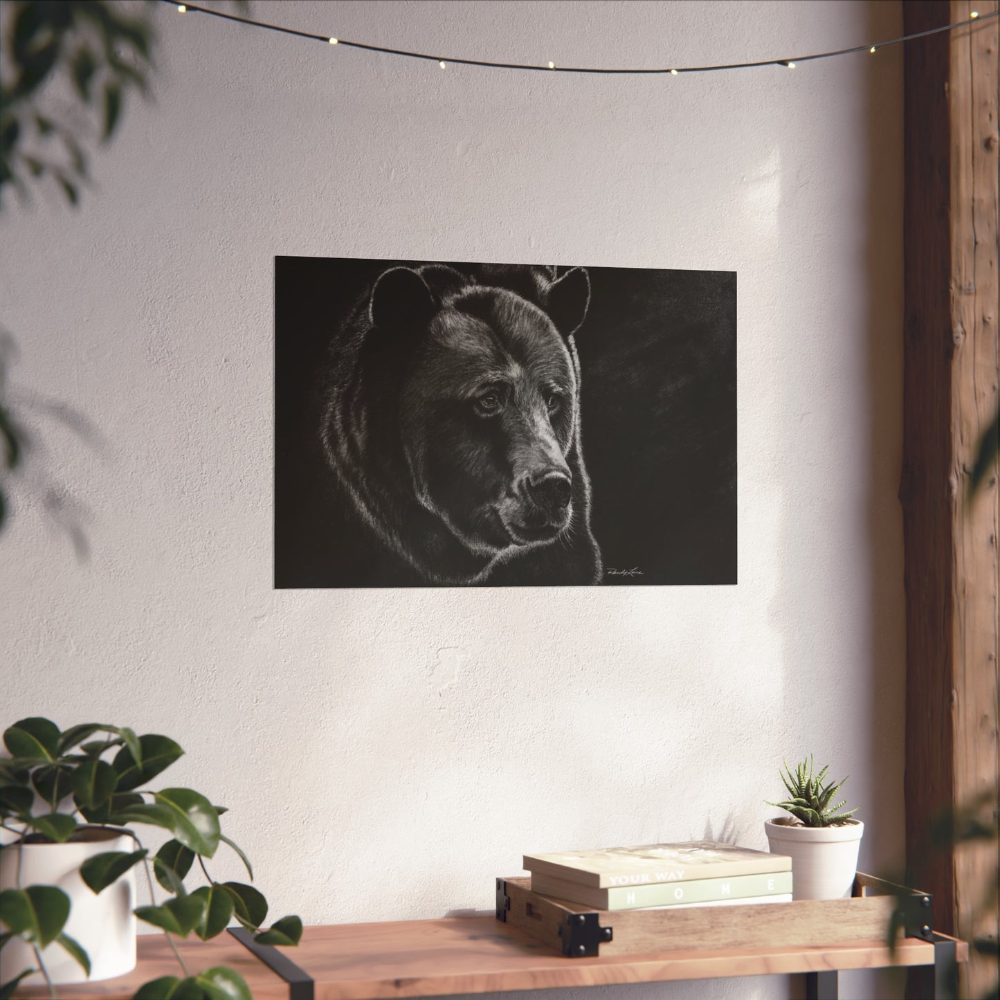 Dominance, Fine Art Bear Print