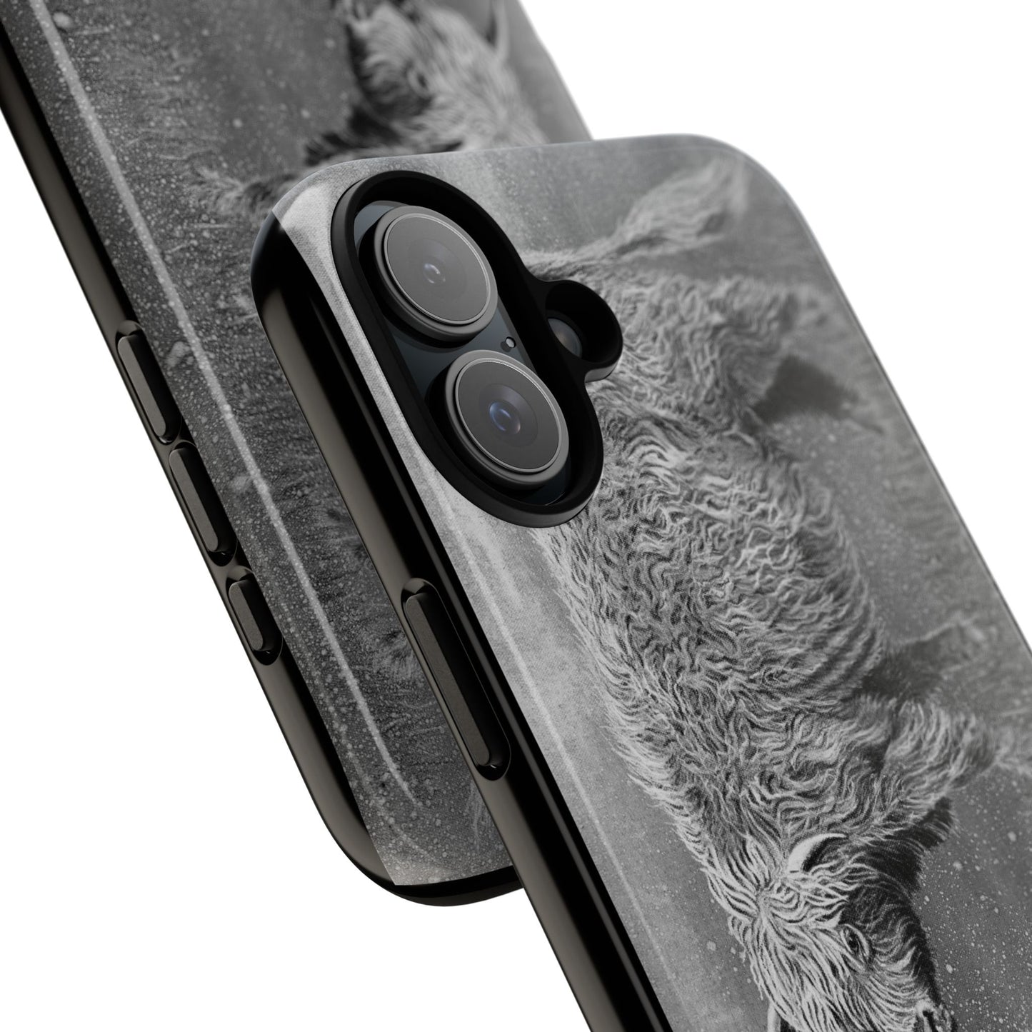 Highland Love, Highland Cow theme Phone Case, Tough Cases