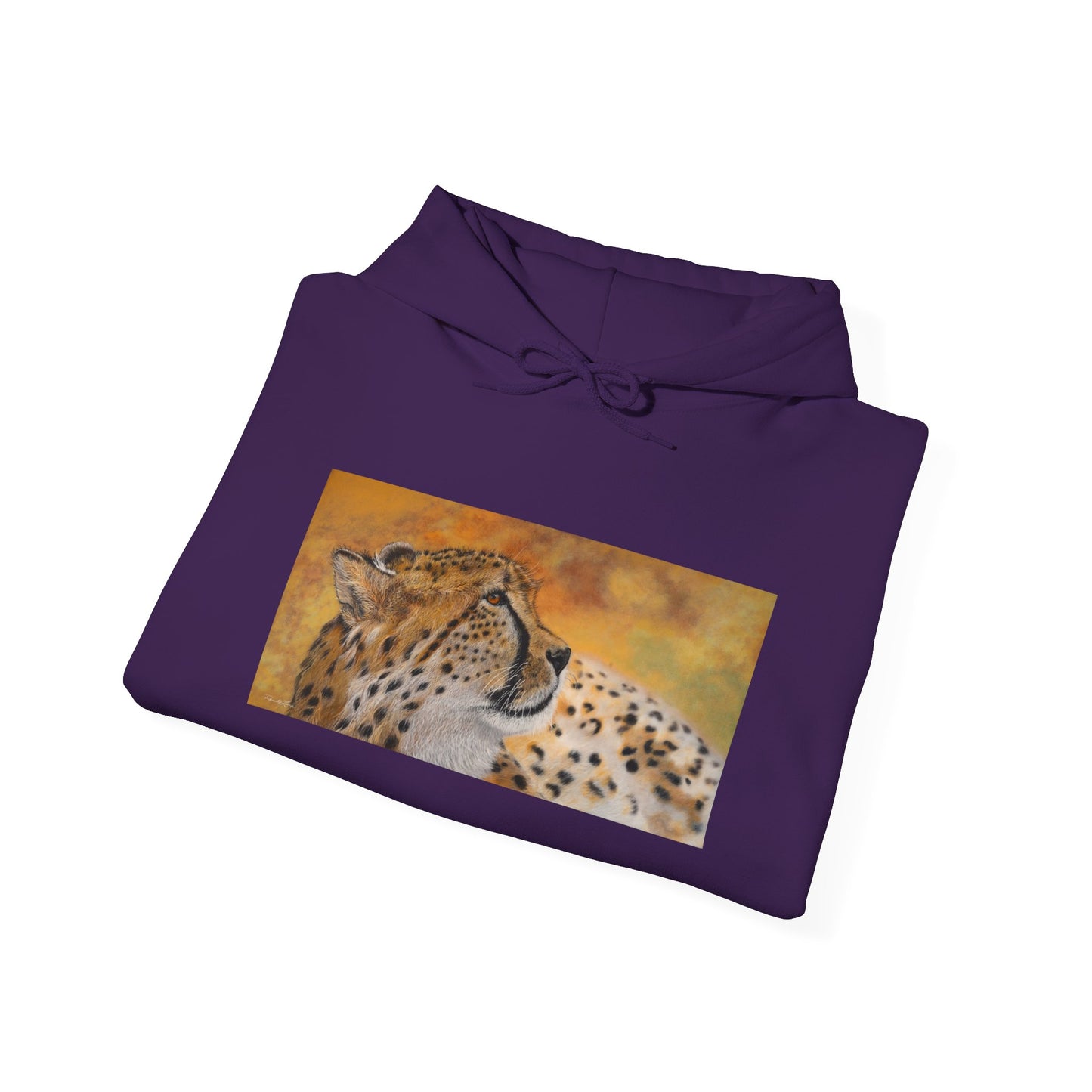 Cheetah Chill, Cheetah Unisex Hooded Sweatshirt