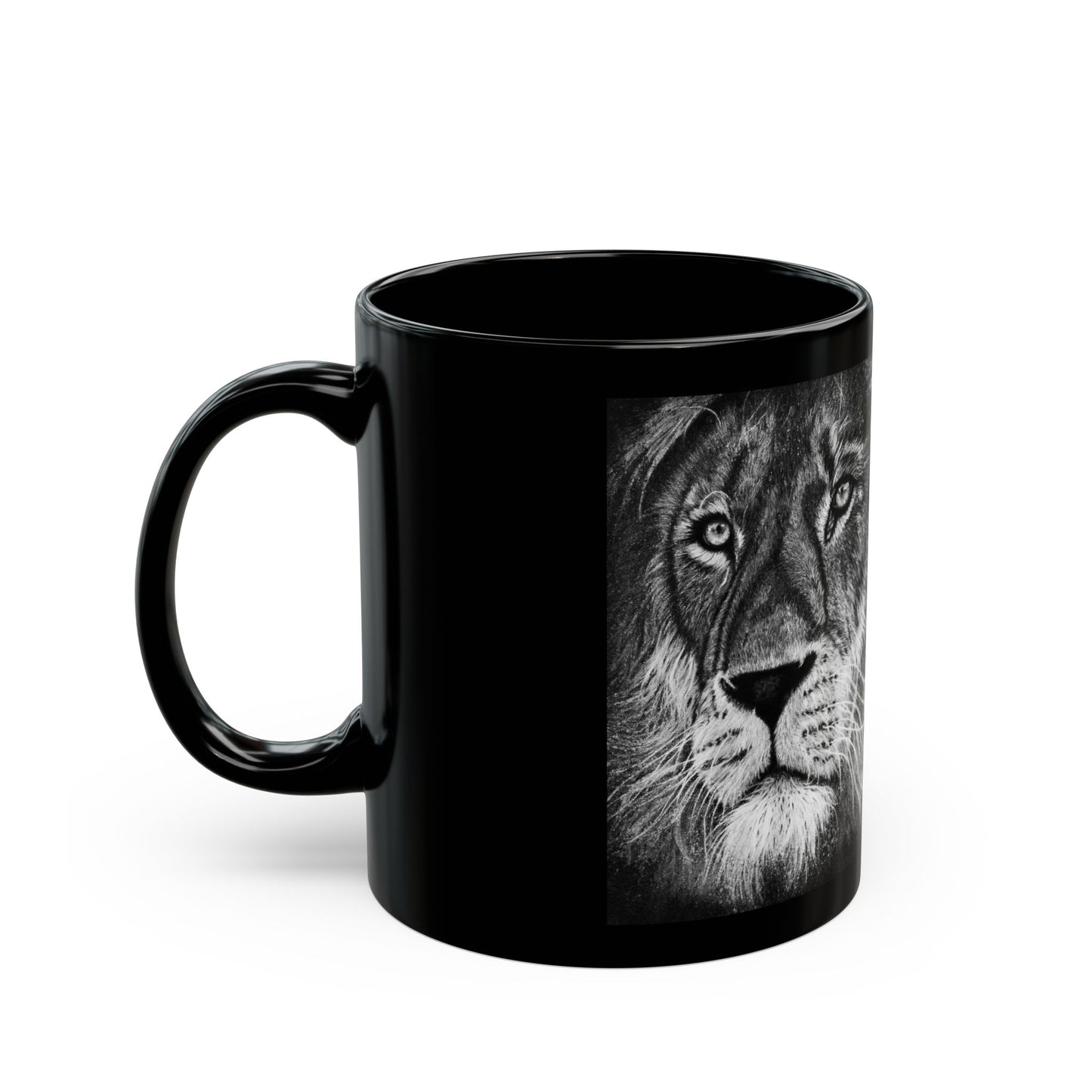 Lion King, Black Mug