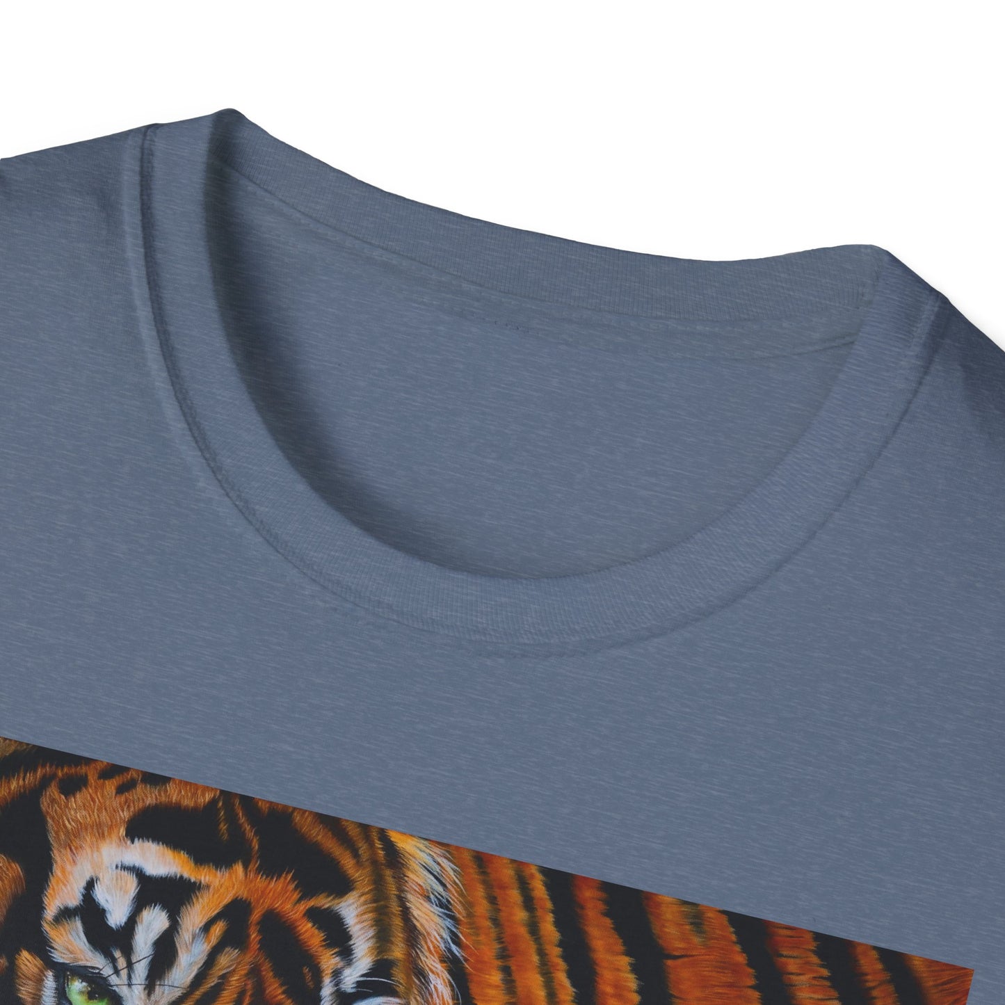 Tiger Stripe, Tiger Graphic T-Shirt, Unisex Softstyle Tee