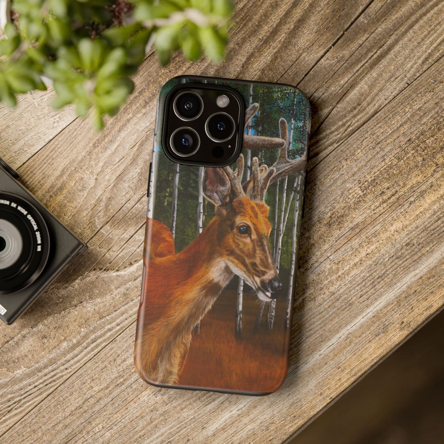 Velvet Crush, Deer Tough Phone Cases