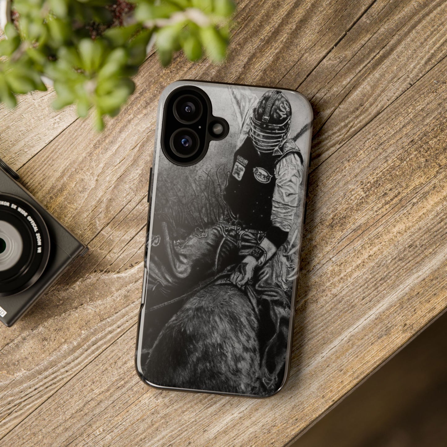 Gettin Frosty. Bull Rider Tough Cases: Durable Phone Case