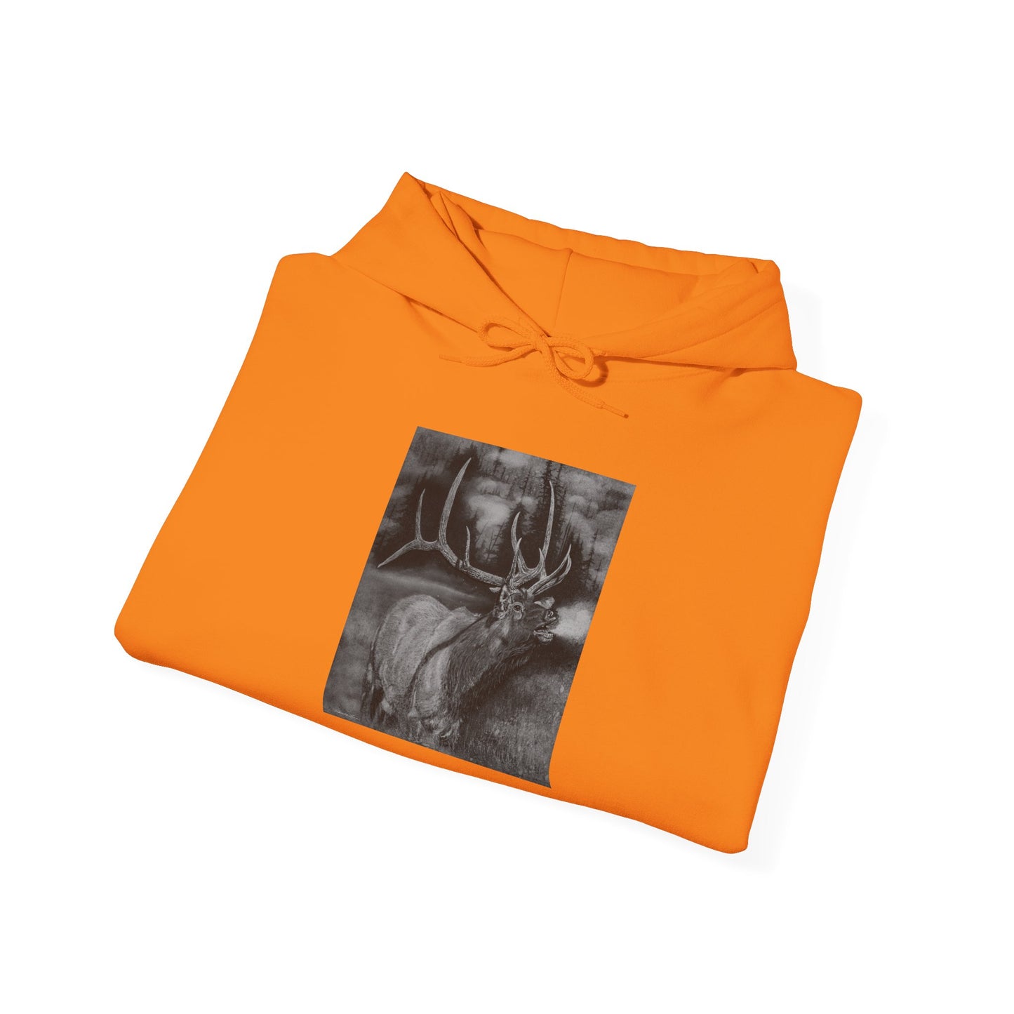 Mountain Music, Elk Unisex Hooded Sweatshirt