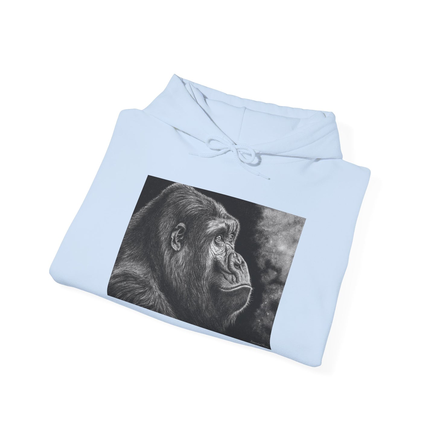Gorilla Portrait Unisex Hoodie