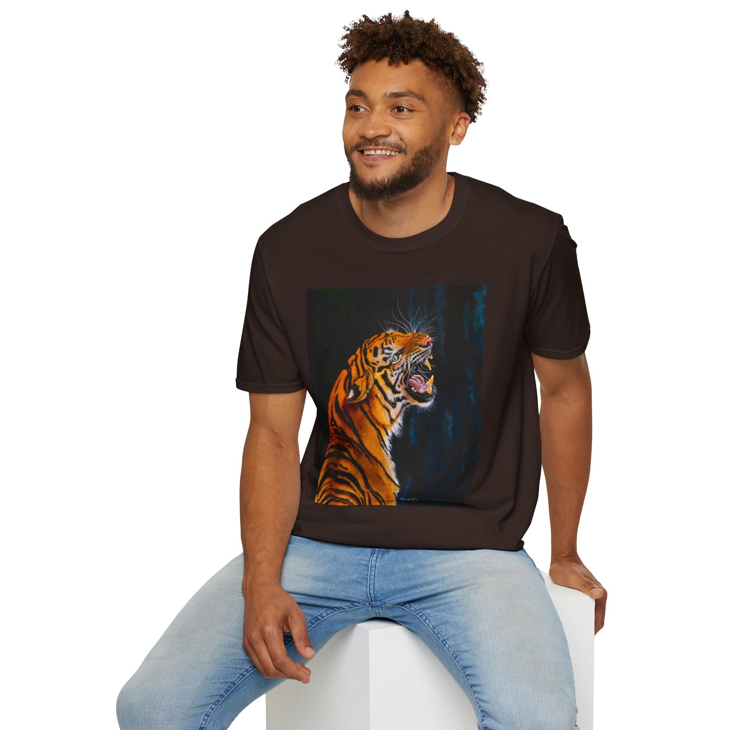 Beautifully Bold, Tiger Roar Unisex Softstyle T-Shirt