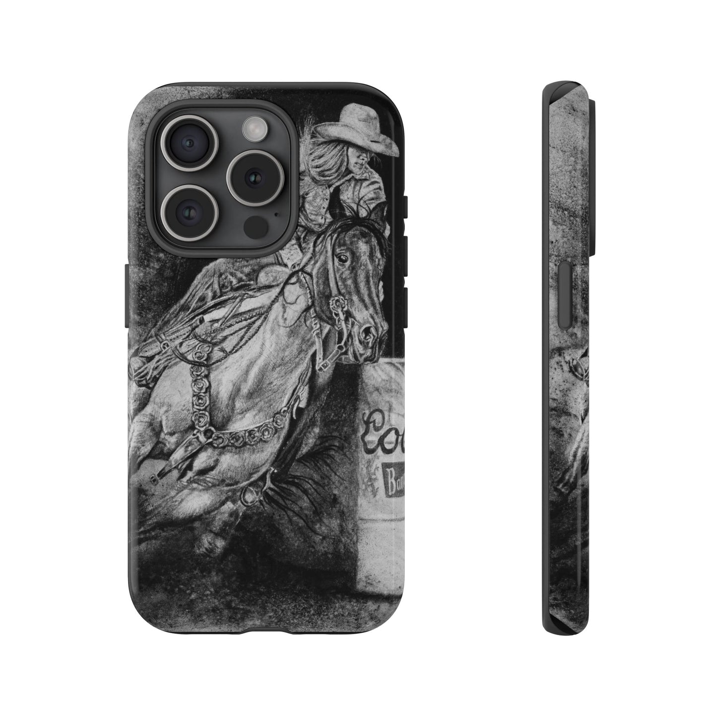 Sophie's Run. Rodeo Barrel Racer Phone Case