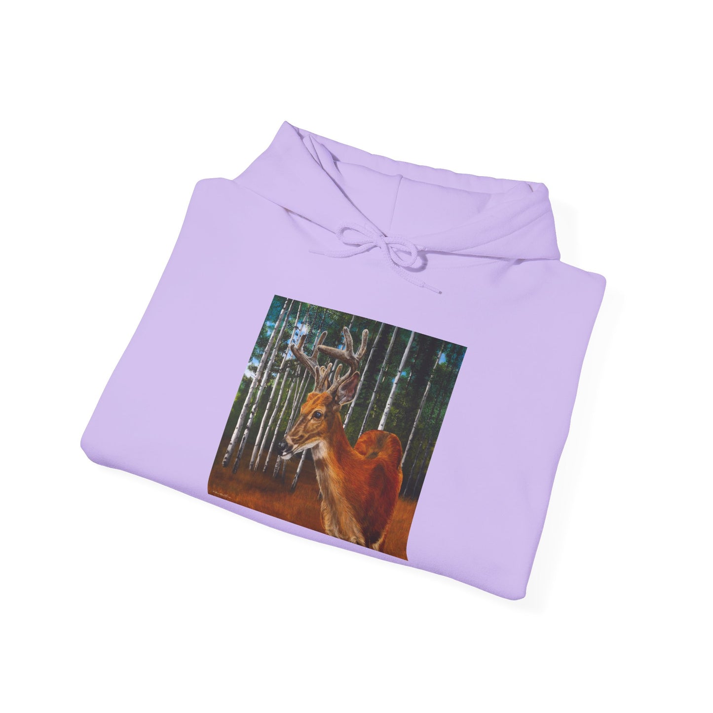 Velvet Crush, Deer Unisex Heavy Blend™ Hooded Sweatshirt