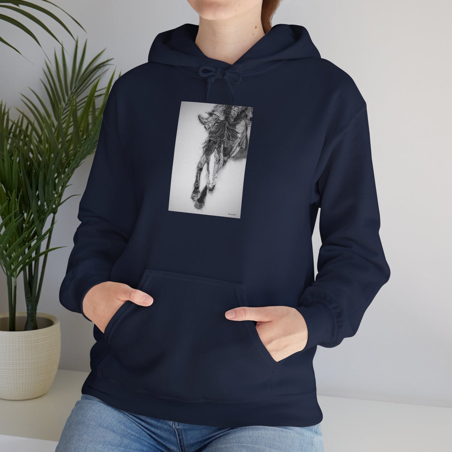 Crazy 8. Rodeo Art Unisex Hoodie