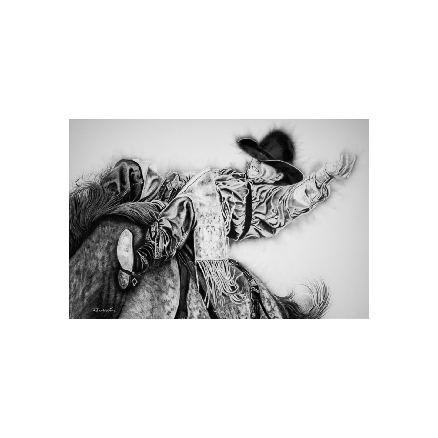 Go Time. Fine Art Rodeo Print