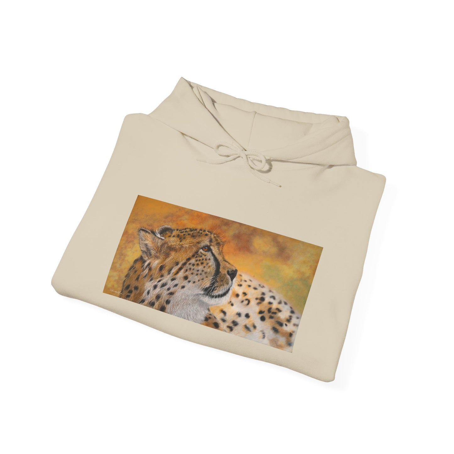 Cheetah Chill, Cheetah Unisex Hooded Sweatshirt