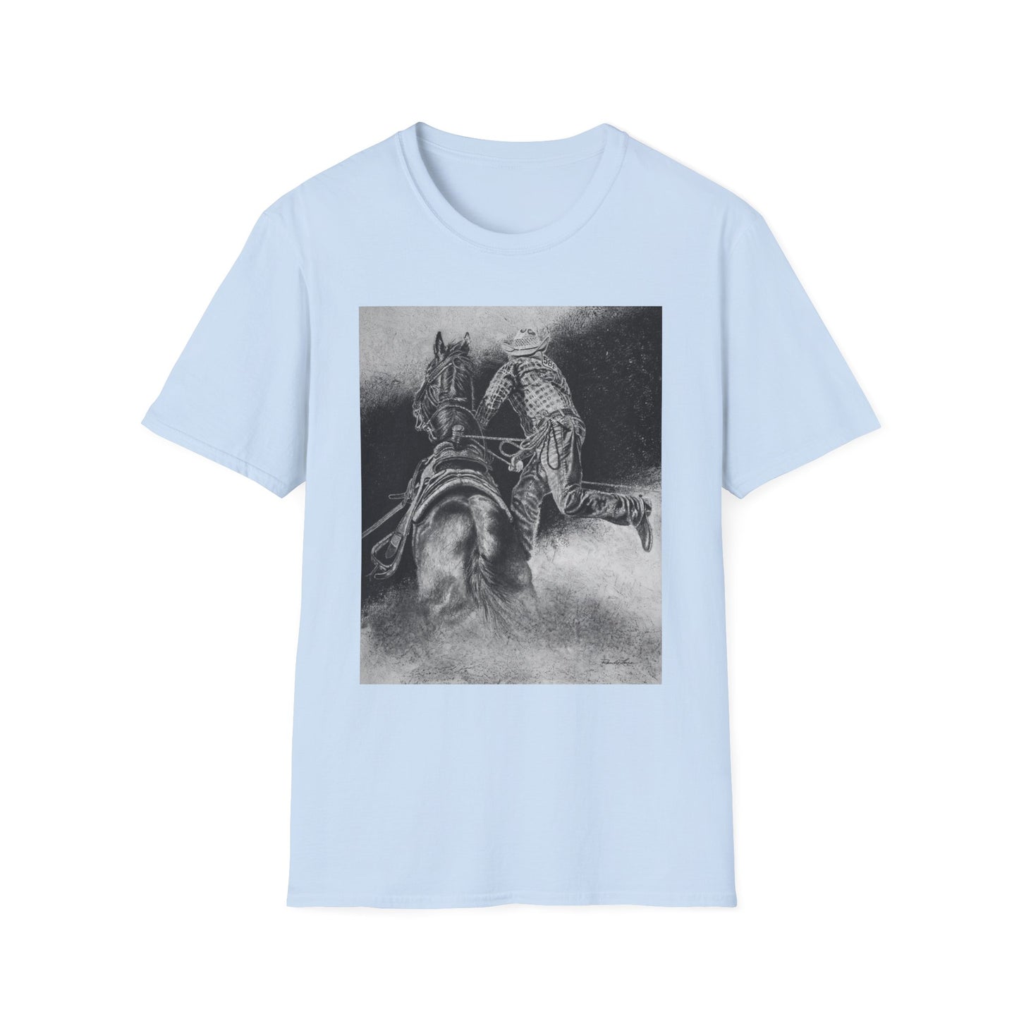 The Dismount. Steer Roper Unisex Softstyle T-Shirt