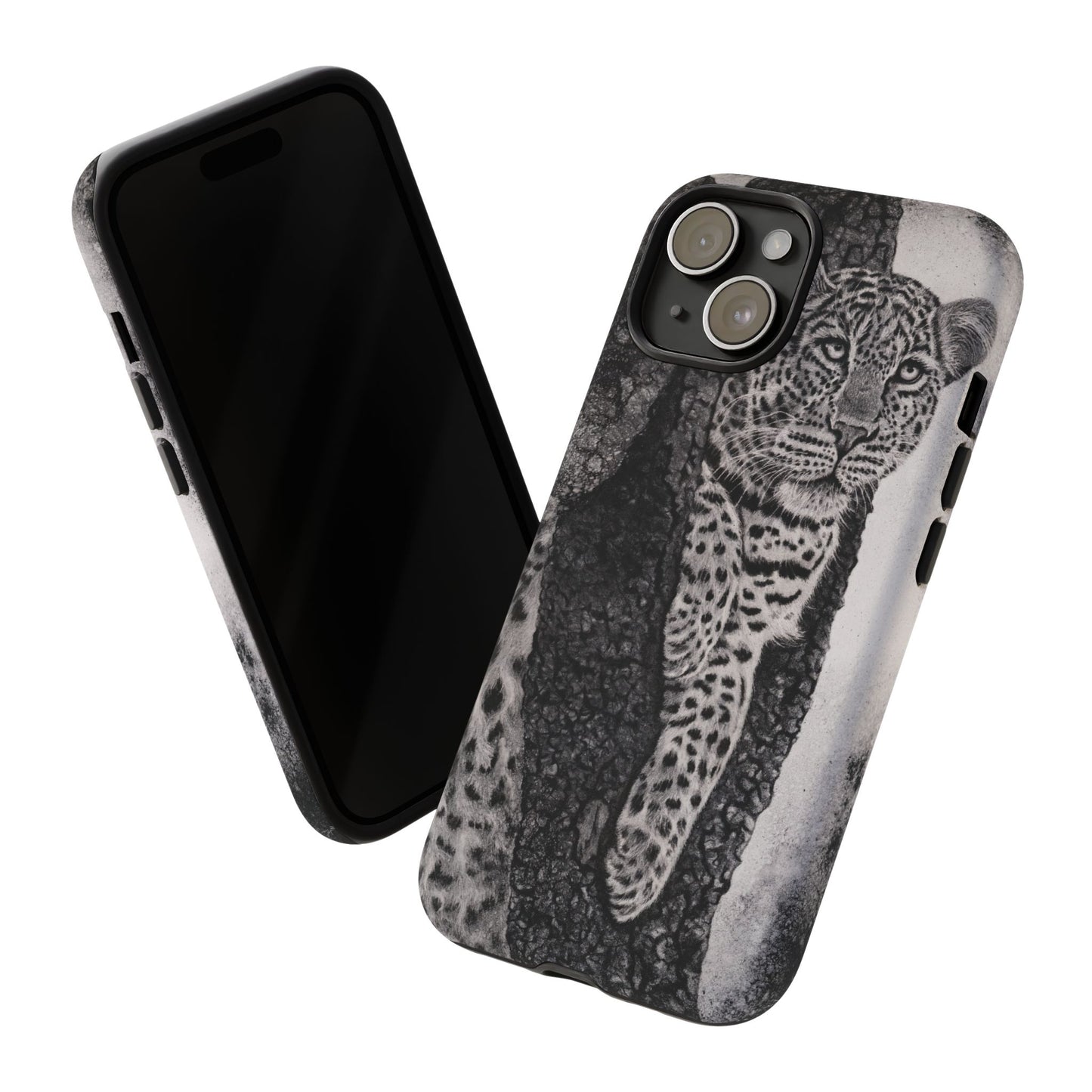 Tree Hugger, Leopard Phone Case