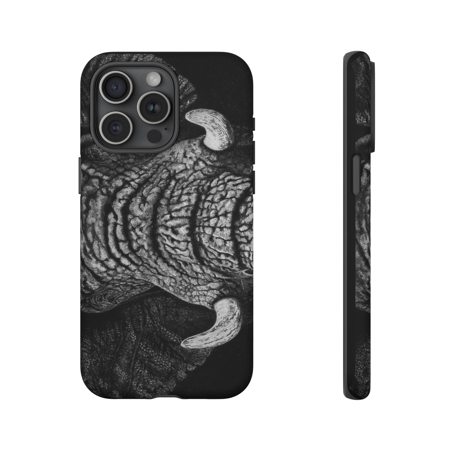 Ebony and Ivory, Elephant Phone Case, Tough Cases