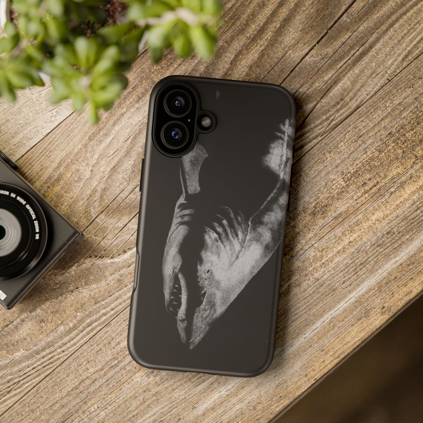 Below, Shark Phone Case
